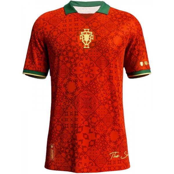 Portugal maillot édition spéciale rouge l'uniforme de football extérieur kit de football de sport pour hommes haut chemise 2025-2026